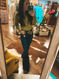 Maeve high rise flare jeans
