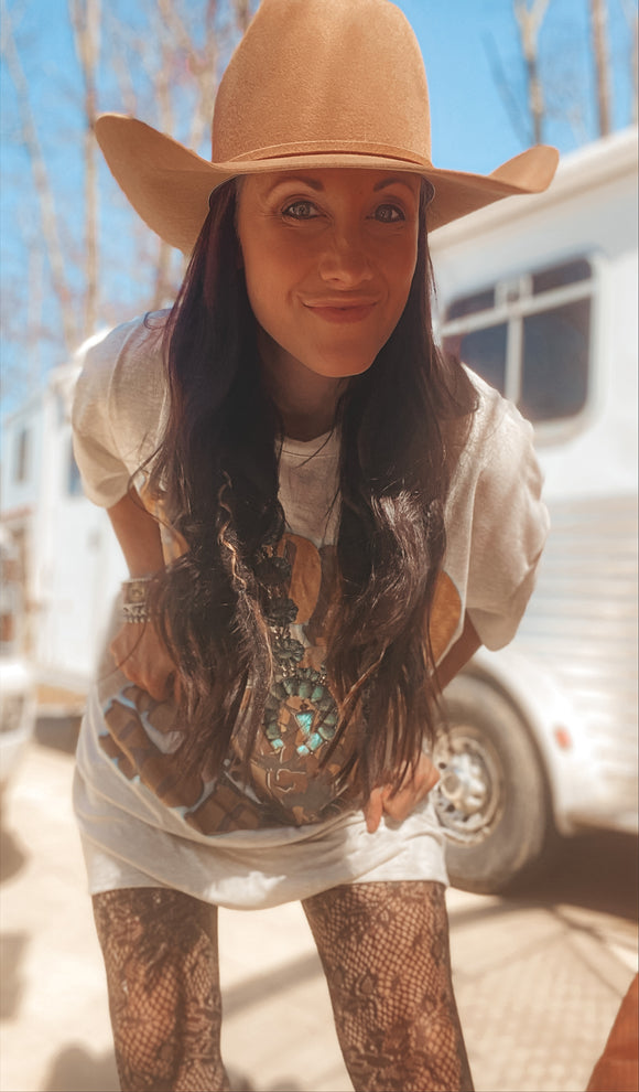 Yee to my Haw T-shirt dress