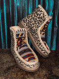 Marvi Aztec & Leopard Booties
